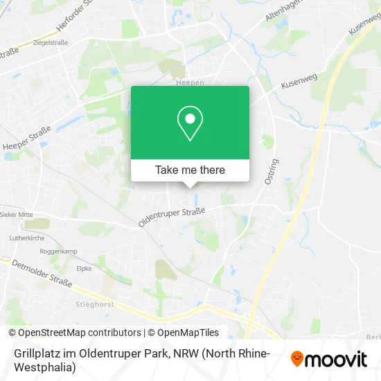 Карта Grillplatz im Oldentruper Park