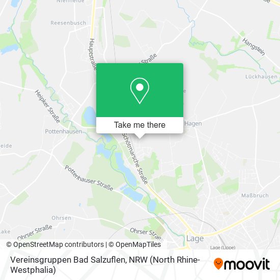 Vereinsgruppen Bad Salzuflen map
