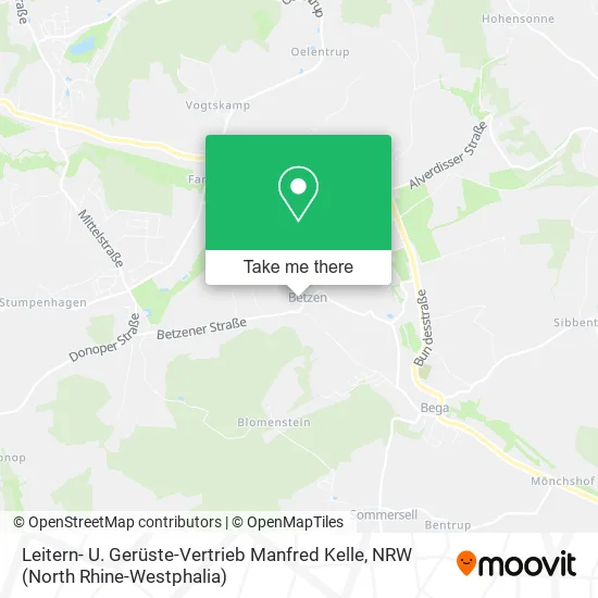 Карта Leitern- U. Gerüste-Vertrieb Manfred Kelle