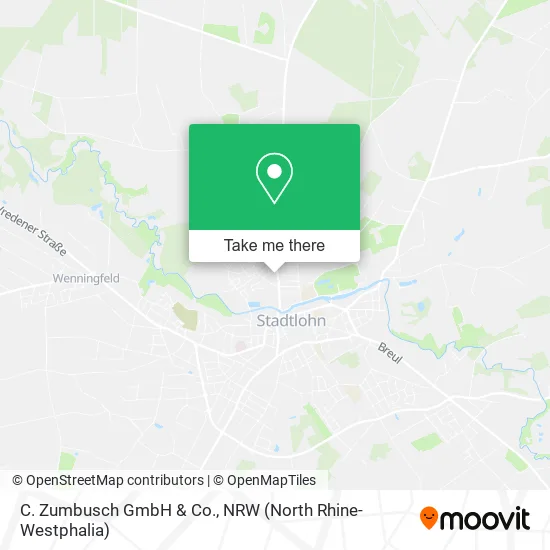 Карта C. Zumbusch GmbH & Co.