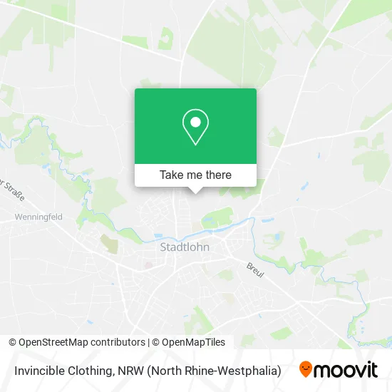 Карта Invincible Clothing