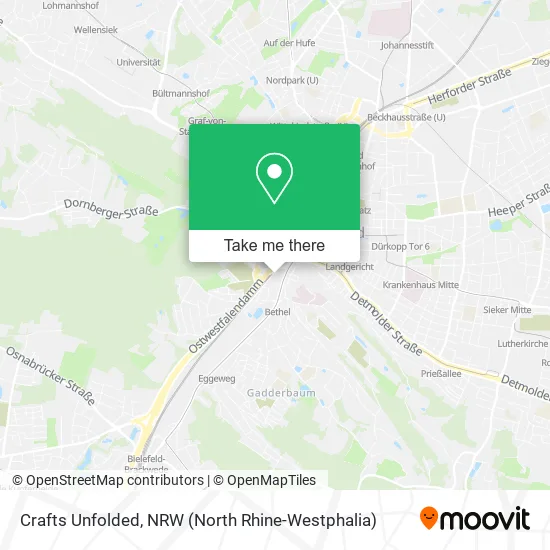 Карта Crafts Unfolded