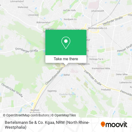 Bertelsmann Se & Co. Kgaa map