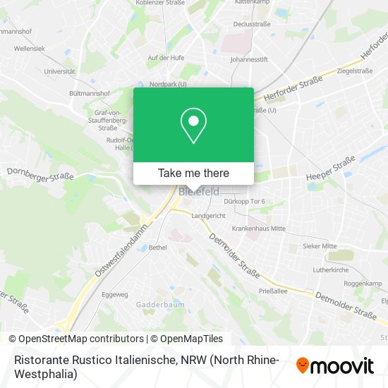Ristorante Rustico Italienische map