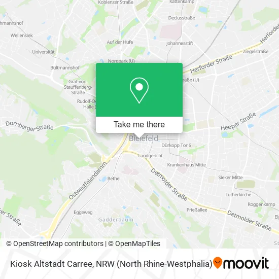 Карта Kiosk Altstadt Carree