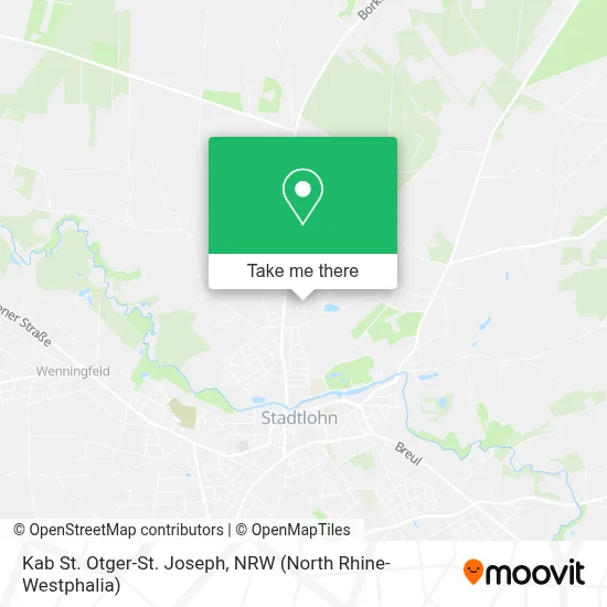 Kab St. Otger-St. Joseph map