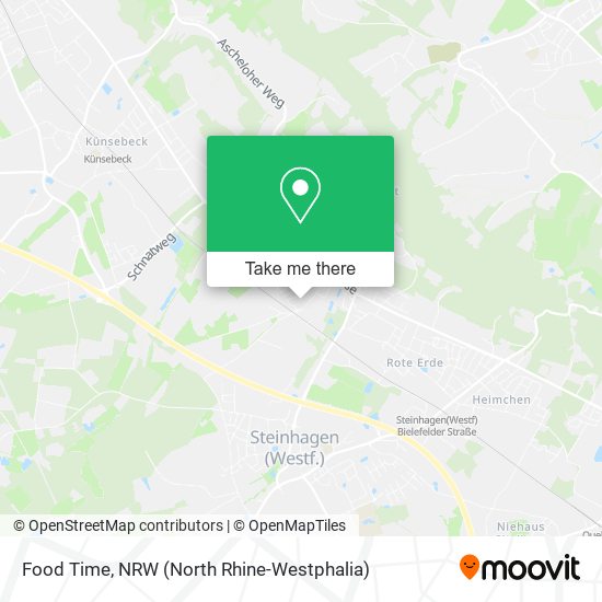 Food Time map