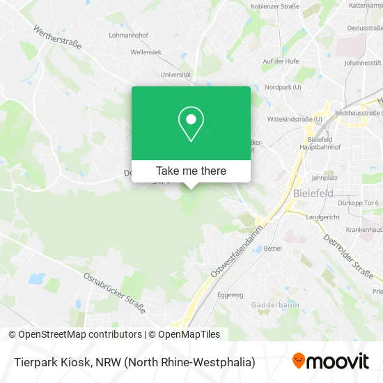 Карта Tierpark Kiosk