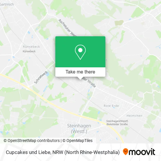 Карта Cupcakes und Liebe