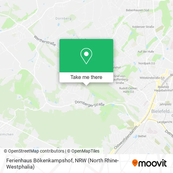 Карта Ferienhaus Bökenkampshof