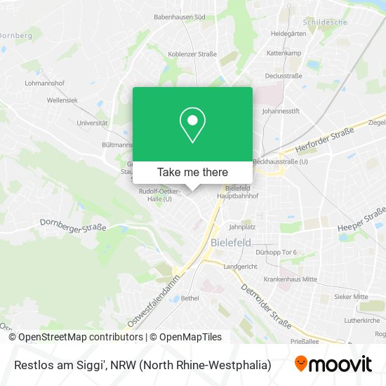 Карта Restlos am Siggi'