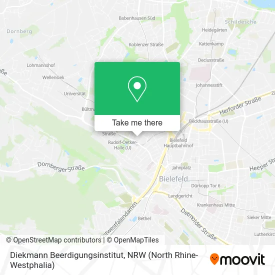 Diekmann Beerdigungsinstitut map