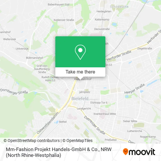 Карта Mm-Fashion Projekt Handels-GmbH & Co.