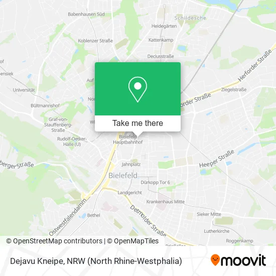 Карта Dejavu Kneipe