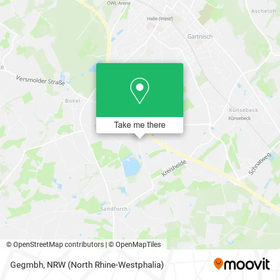 Карта Gegmbh