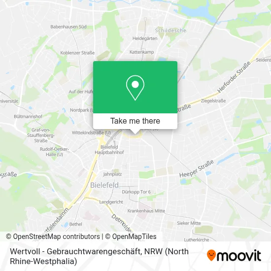 Wertvoll - Gebrauchtwarengeschäft map