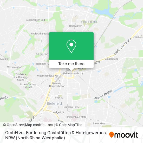 GmbH zur Förderung Gaststätten & Hotelgewerbes map