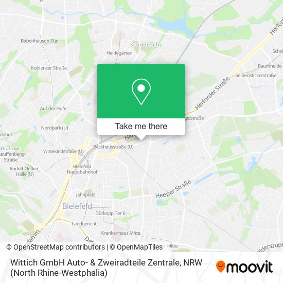 Wittich GmbH Auto- & Zweiradteile Zentrale map