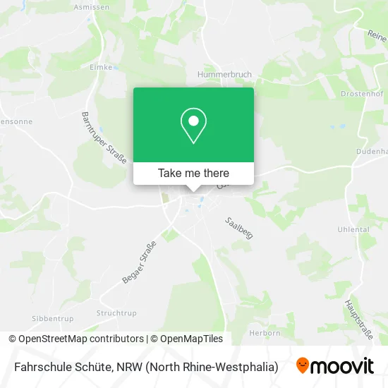 Fahrschule Schüte map