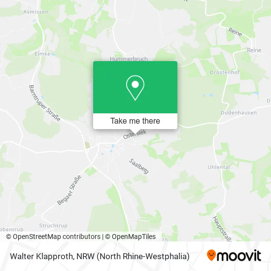 Карта Walter Klapproth