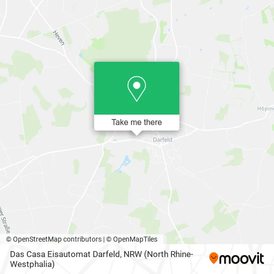 Карта Das Casa Eisautomat Darfeld