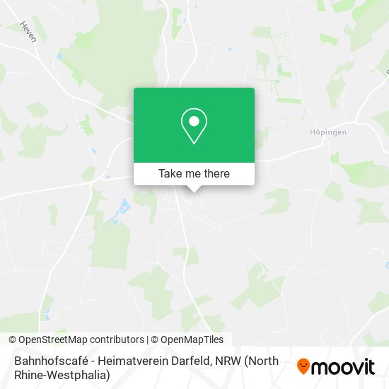 Bahnhofscafé - Heimatverein Darfeld map