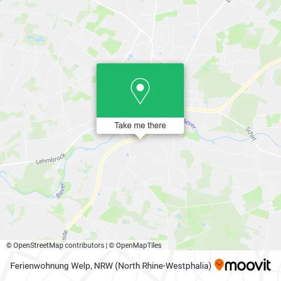 Ferienwohnung Welp map
