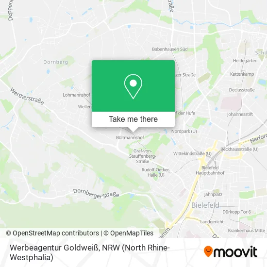 Карта Werbeagentur Goldweiß