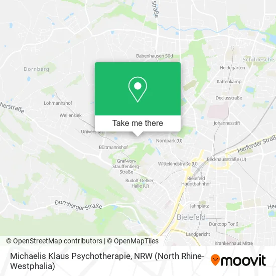 Карта Michaelis Klaus Psychotherapie