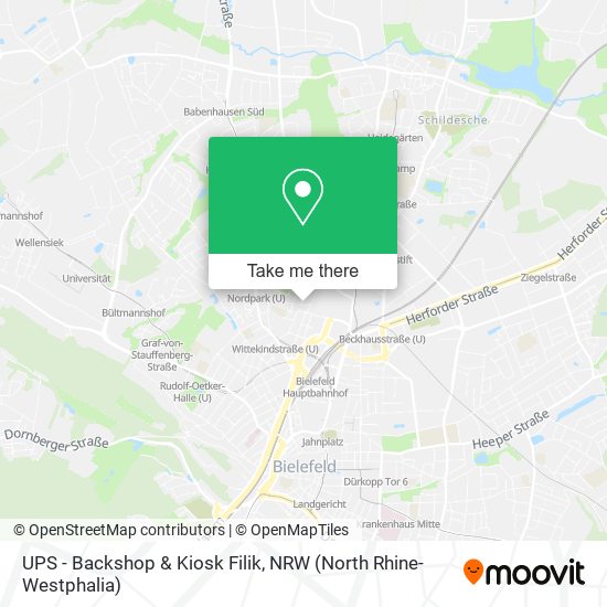 Карта UPS - Backshop & Kiosk Filik