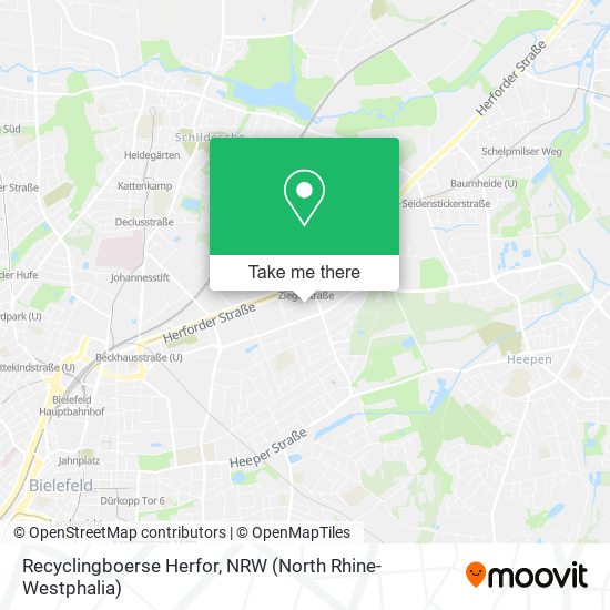 Recyclingboerse Herfor map