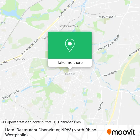 Hotel Restaurant Oberwittler map