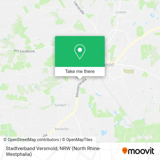 Stadtverband Versmold map