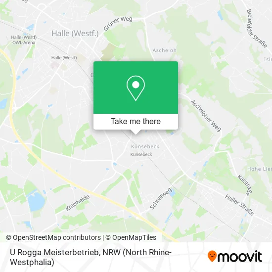 Карта U Rogga Meisterbetrieb