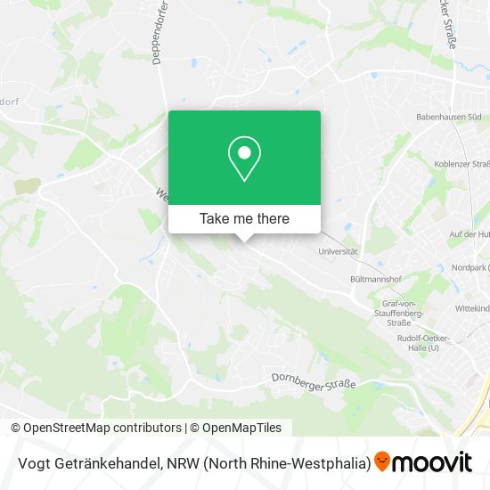 Vogt Getränkehandel map