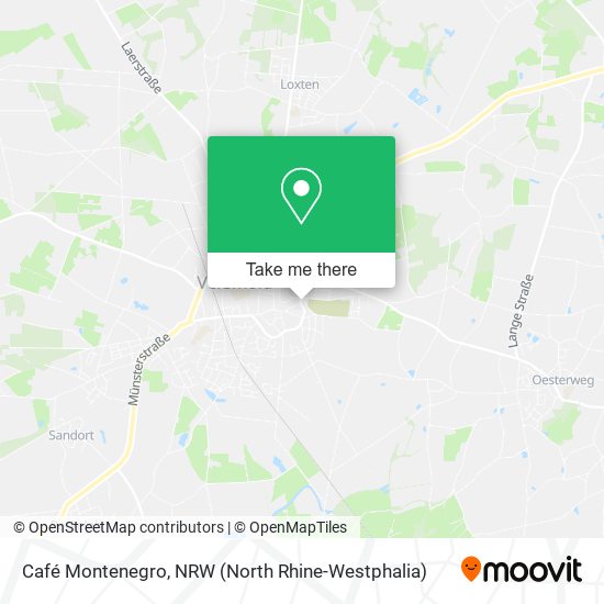 Café Montenegro map