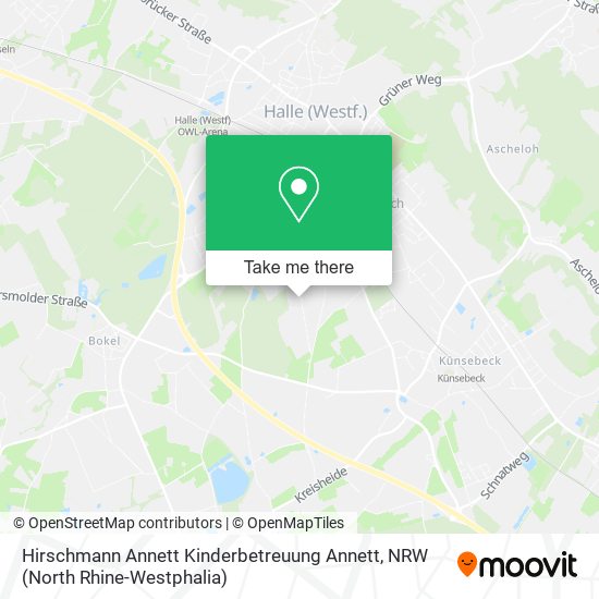 Hirschmann Annett Kinderbetreuung Annett map