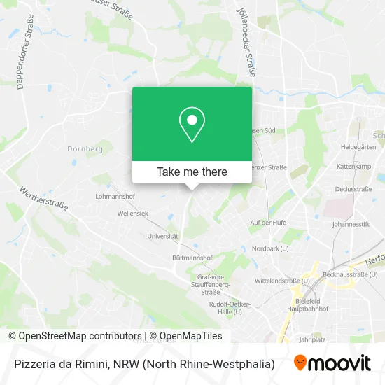 Pizzeria da Rimini map