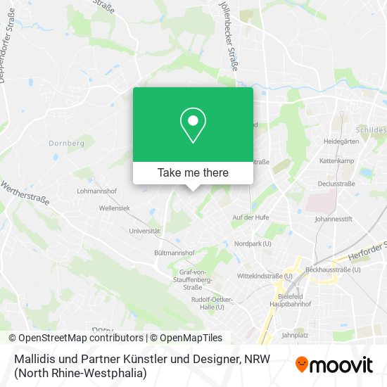 Mallidis und Partner Künstler und Designer map