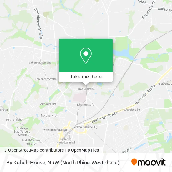 By Kebab House map
