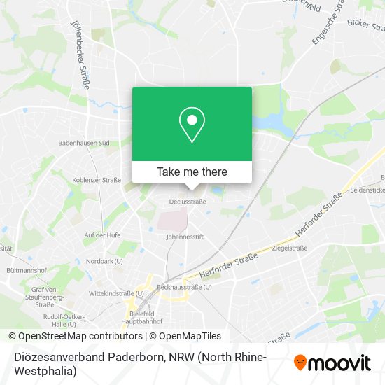 Diözesanverband Paderborn map