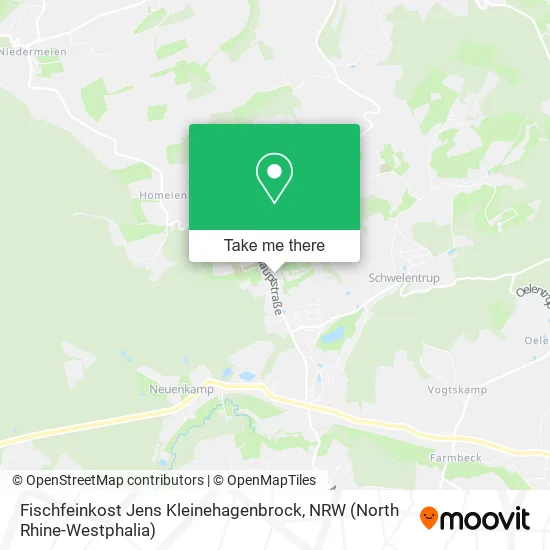 Fischfeinkost Jens Kleinehagenbrock map
