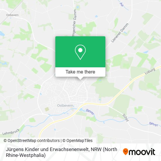 Jürgens Kinder und Erwachsenenwelt map