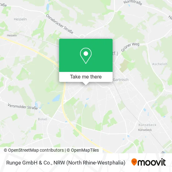 Runge GmbH & Co. map