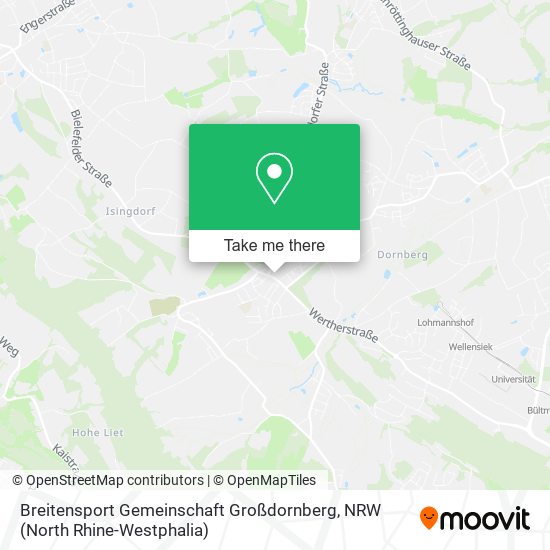 Breitensport Gemeinschaft Großdornberg map