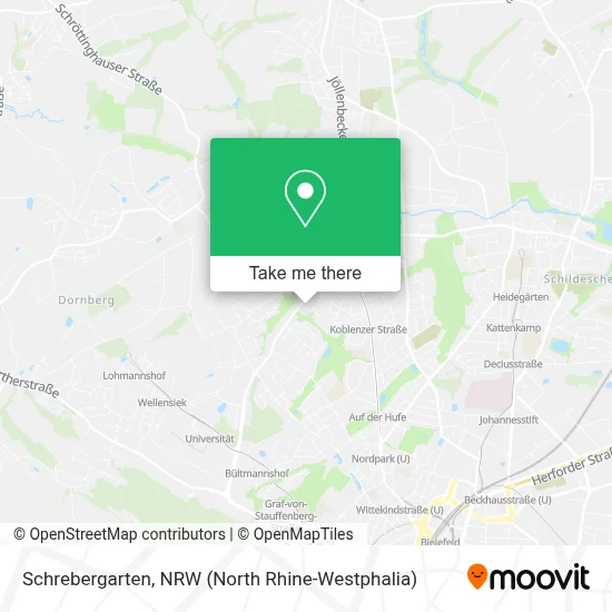 Schrebergarten map