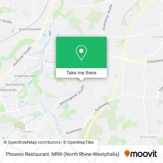 Phoenix Restaurant map