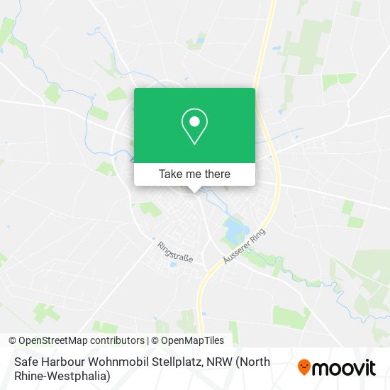 Safe Harbour Wohnmobil Stellplatz map