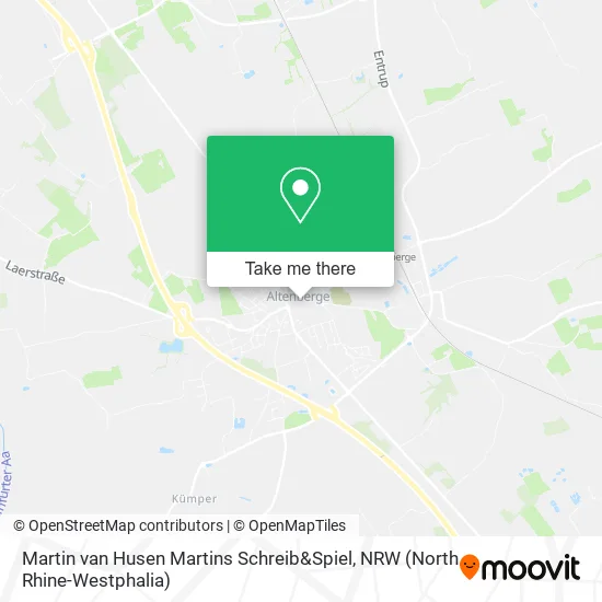 Карта Martin van Husen Martins Schreib&Spiel