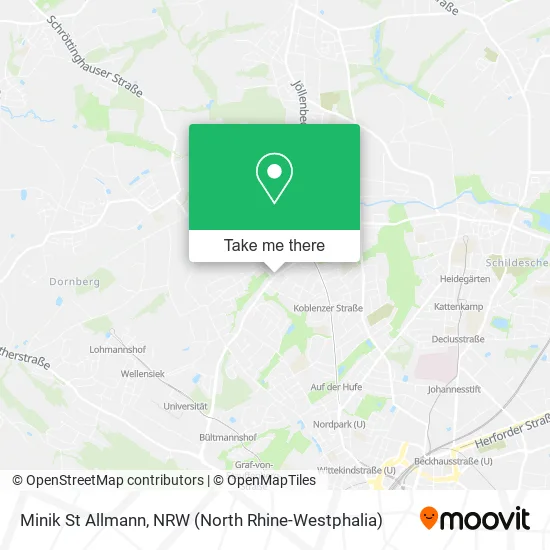 Minik St Allmann map